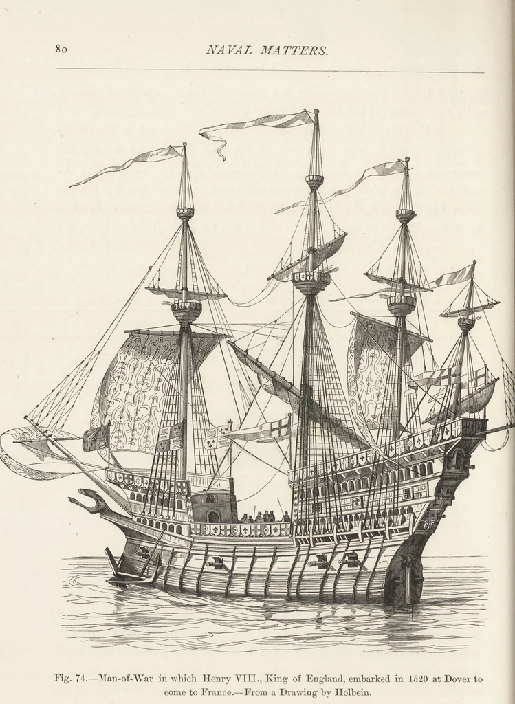 An illustration from Military and religious life in the Middle Ages and at the period of the Renaissance, 1870, leaf 127