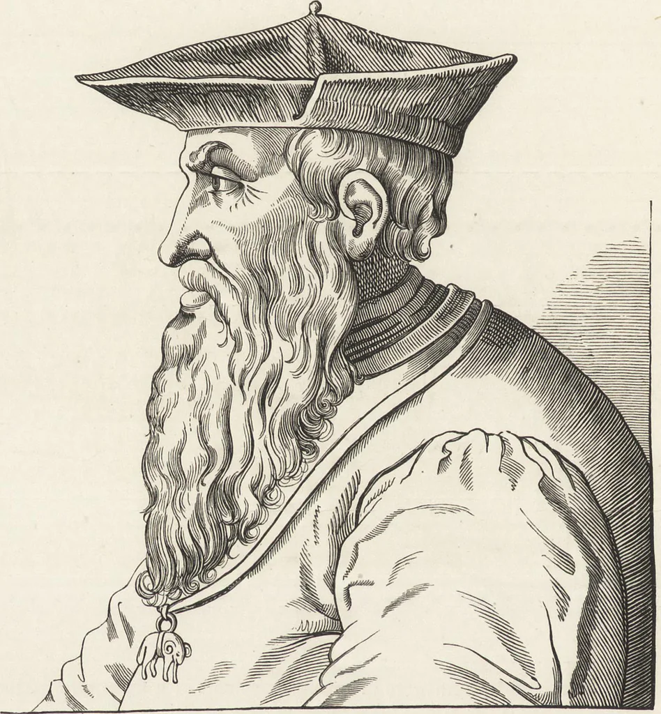 An illustration from Military and religious life in the Middle Ages and at the period of the Renaissance, 1870, leaf 135