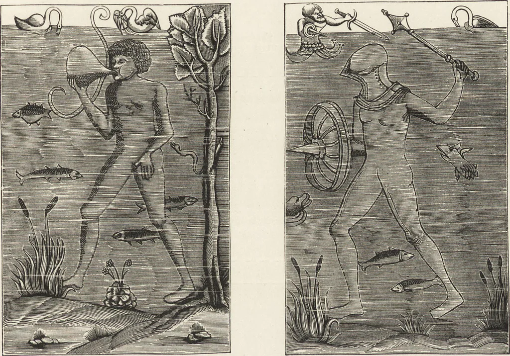 An illustration from Military and religious life in the Middle Ages and at the period of the Renaissance, 1870, leaf 138