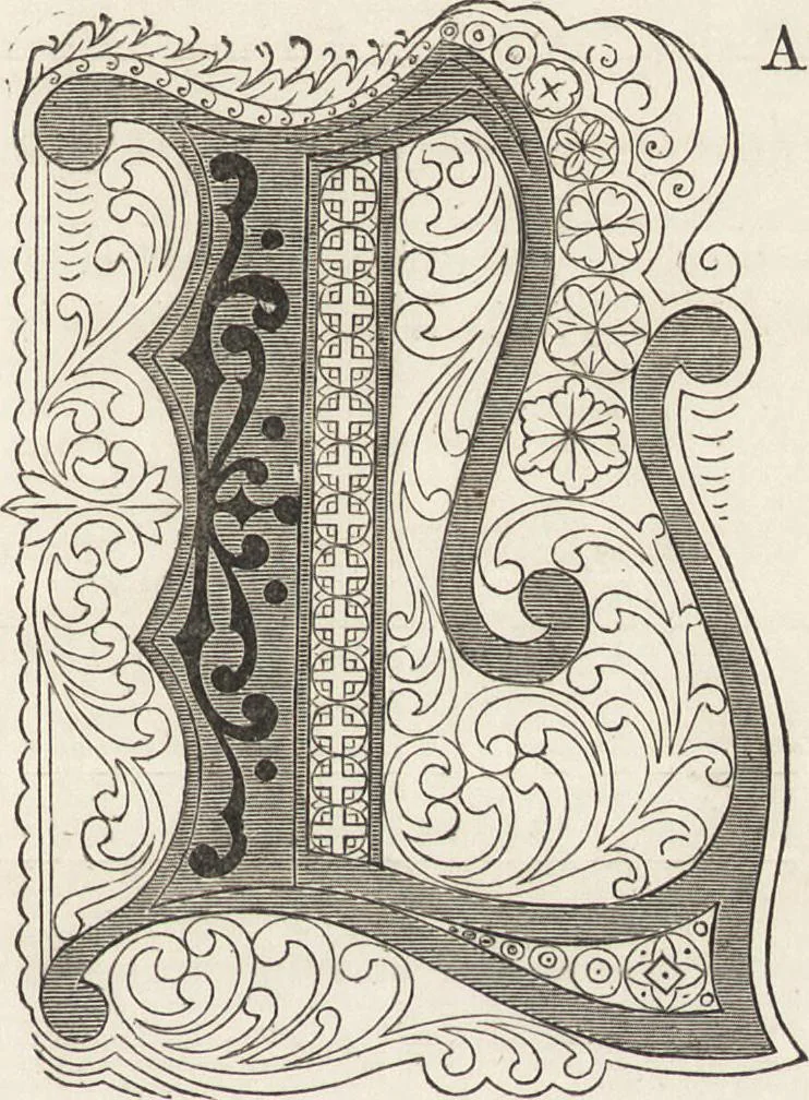 An illustration from Military and religious life in the Middle Ages and at the period of the Renaissance, 1870, leaf 14