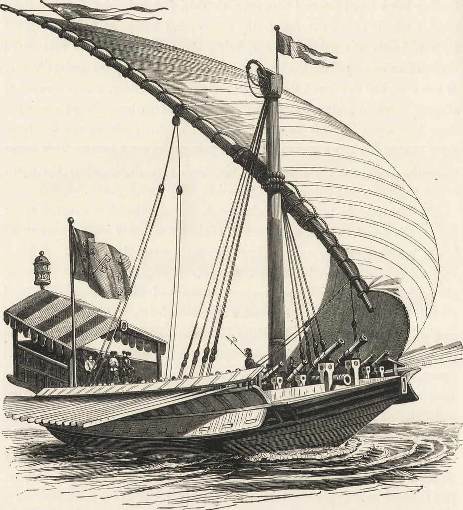 An illustration from Military and religious life in the Middle Ages and at the period of the Renaissance, 1870, leaf 145