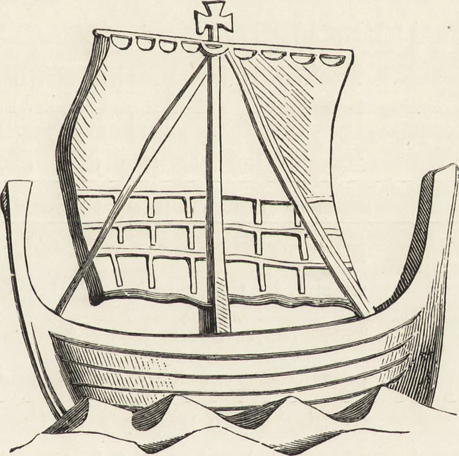 An illustration from Military and religious life in the Middle Ages and at the period of the Renaissance, 1870, leaf 150