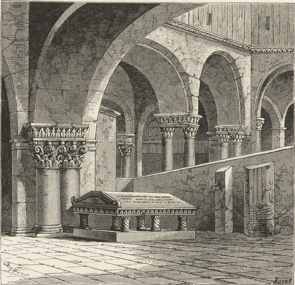 An illustration from Military and religious life in the Middle Ages and at the period of the Renaissance, 1870, leaf 165