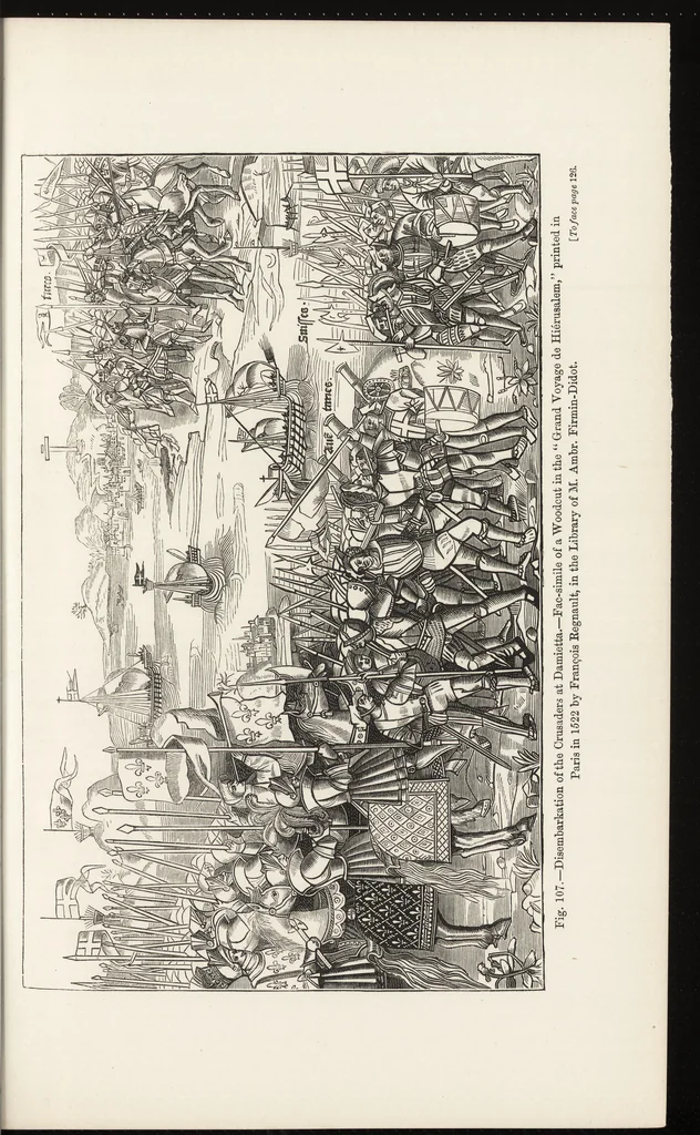 An illustration from Military and religious life in the Middle Ages and at the period of the Renaissance, 1870, leaf 178