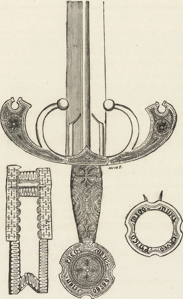 An illustration from Military and religious life in the Middle Ages and at the period of the Renaissance, 1870, leaf 192
