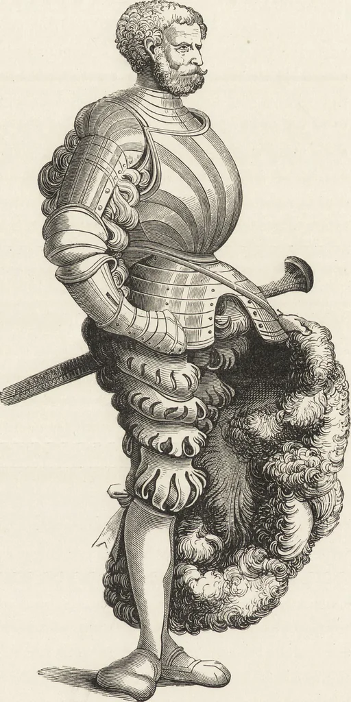 An illustration from Military and religious life in the Middle Ages and at the period of the Renaissance, 1870, leaf 200
