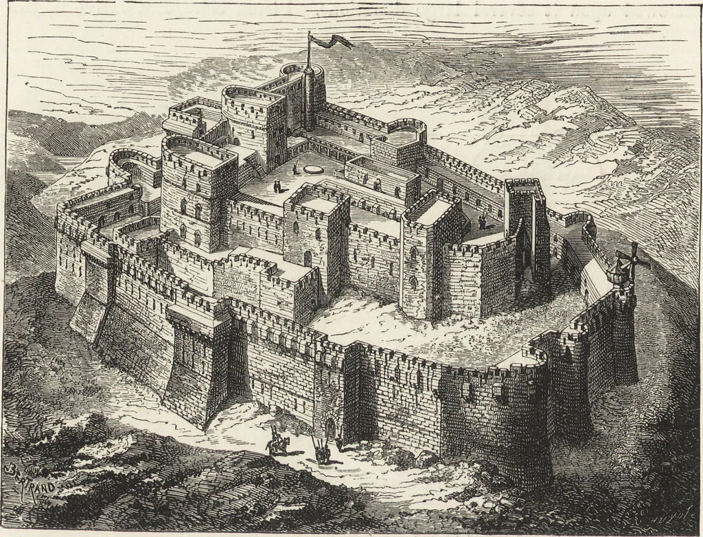 An illustration from Military and religious life in the Middle Ages and at the period of the Renaissance, 1870, leaf 233