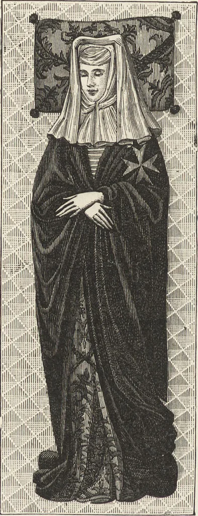 An illustration from Military and religious life in the Middle Ages and at the period of the Renaissance, 1870, leaf 243