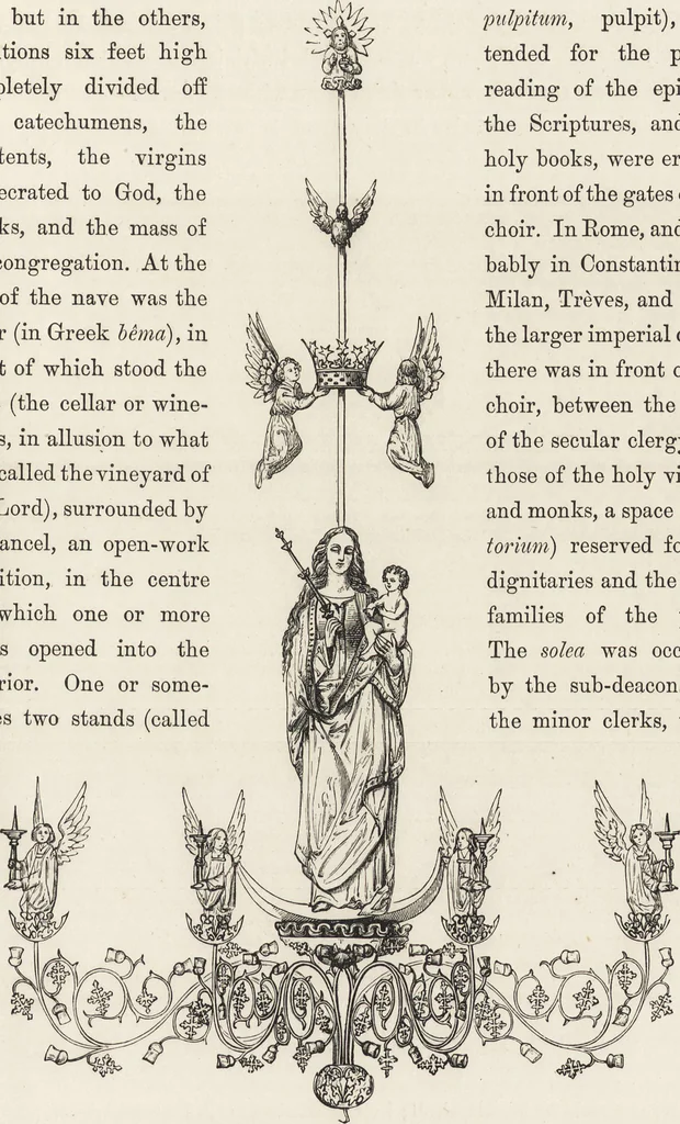 An illustration from Military and religious life in the Middle Ages and at the period of the Renaissance, 1870, leaf 286