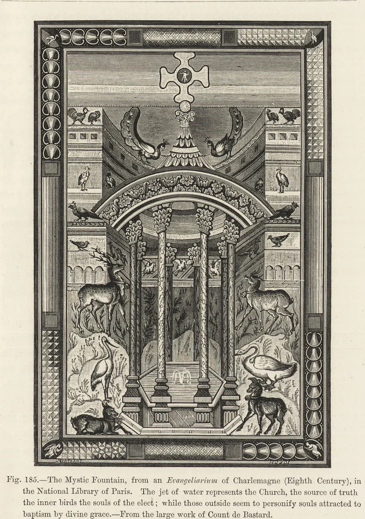 An illustration from Military and religious life in the Middle Ages and at the period of the Renaissance, 1870, leaf 292