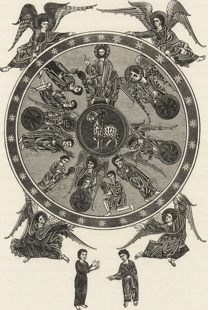An illustration from Military and religious life in the Middle Ages and at the period of the Renaissance, 1870, leaf 298