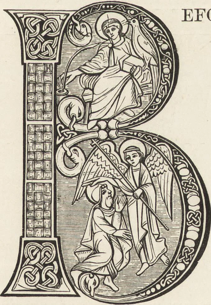 An illustration from Military and religious life in the Middle Ages and at the period of the Renaissance, 1870, leaf 30