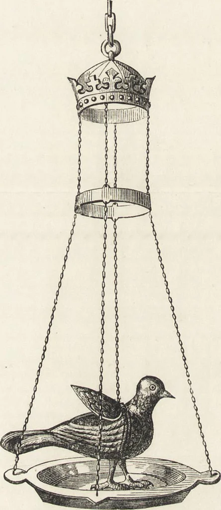 An illustration from Military and religious life in the Middle Ages and at the period of the Renaissance, 1870, leaf 313