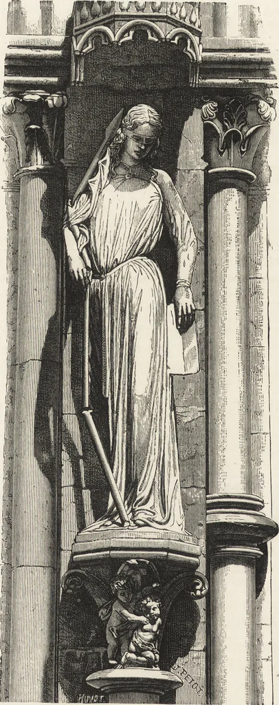An illustration from Military and religious life in the Middle Ages and at the period of the Renaissance, 1870, leaf 315