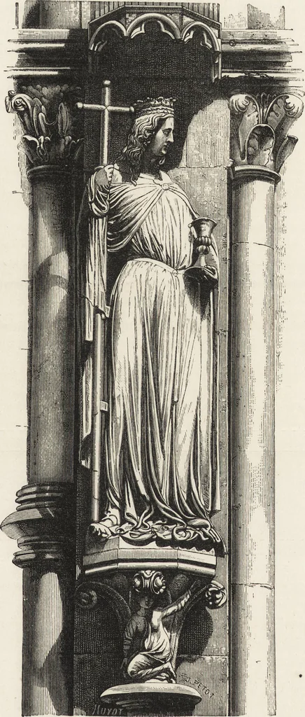 An illustration from Military and religious life in the Middle Ages and at the period of the Renaissance, 1870, leaf 316