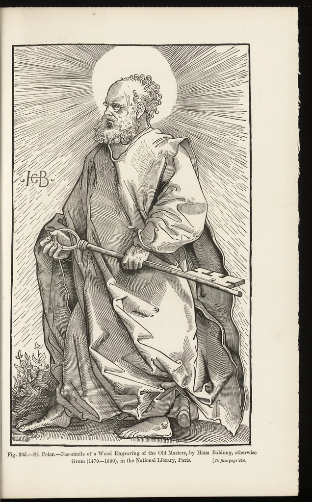 An illustration from Military and religious life in the Middle Ages and at the period of the Renaissance, 1870, leaf 318