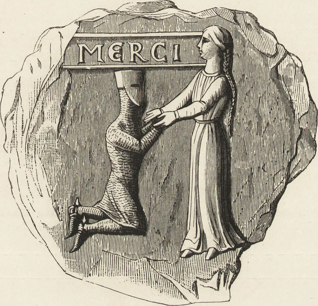 An illustration from Military and religious life in the Middle Ages and at the period of the Renaissance, 1870, leaf 36