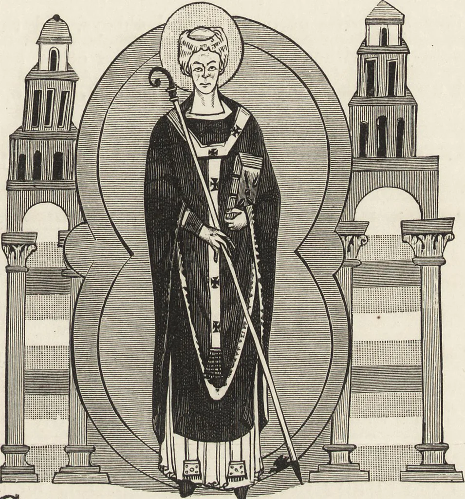 An illustration from Military and religious life in the Middle Ages and at the period of the Renaissance, 1870, leaf 366
