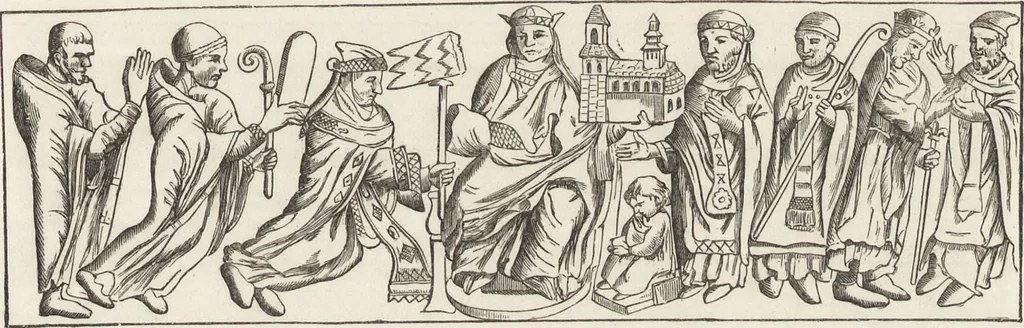 An illustration from Military and religious life in the Middle Ages and at the period of the Renaissance, 1870, leaf 368