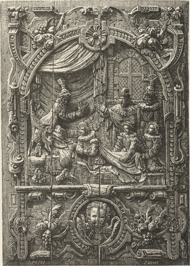 An illustration from Military and religious life in the Middle Ages and at the period of the Renaissance, 1870, leaf 370