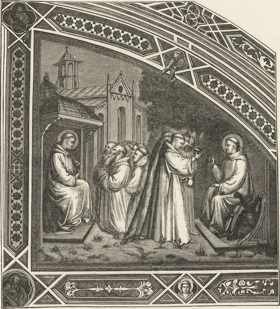 An illustration from Military and religious life in the Middle Ages and at the period of the Renaissance, 1870, leaf 390