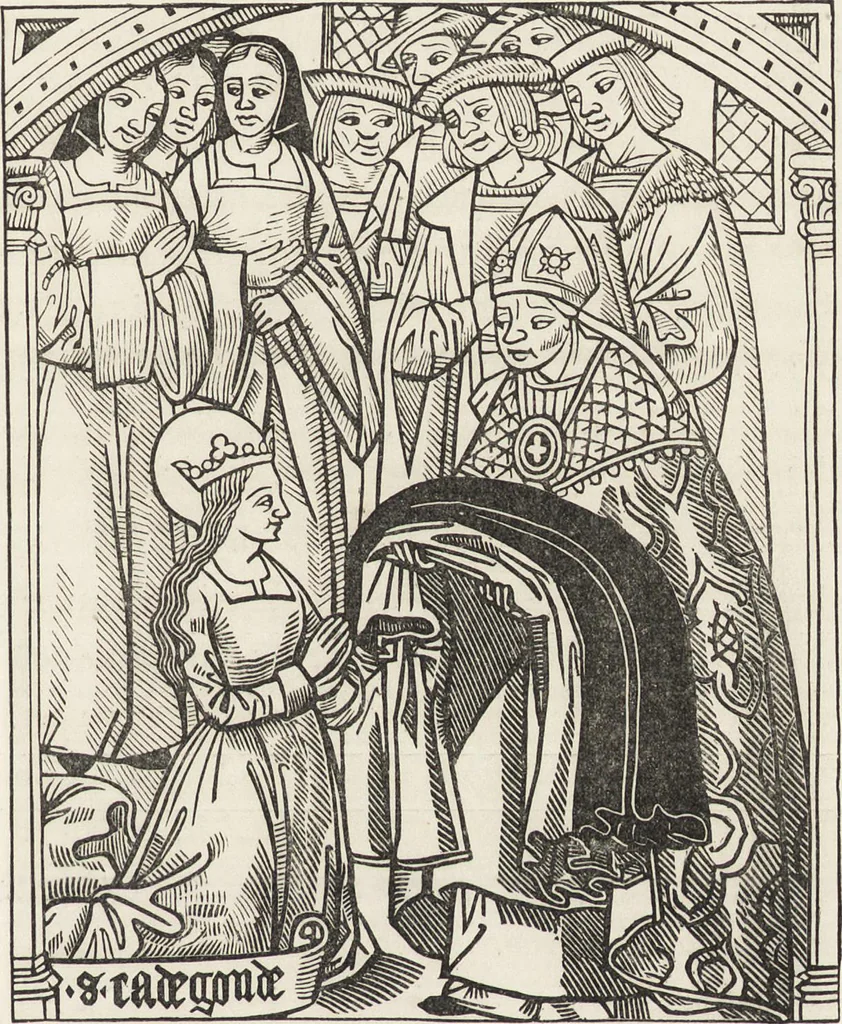 An illustration from Military and religious life in the Middle Ages and at the period of the Renaissance, 1870, leaf 394