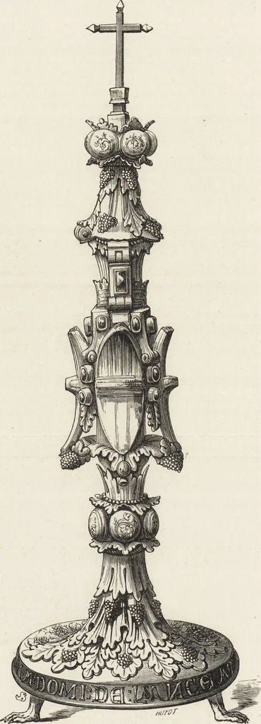 An illustration from Military and religious life in the Middle Ages and at the period of the Renaissance, 1870, leaf 410