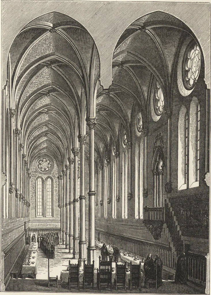 An illustration from Military and religious life in the Middle Ages and at the period of the Renaissance, 1870, leaf 411