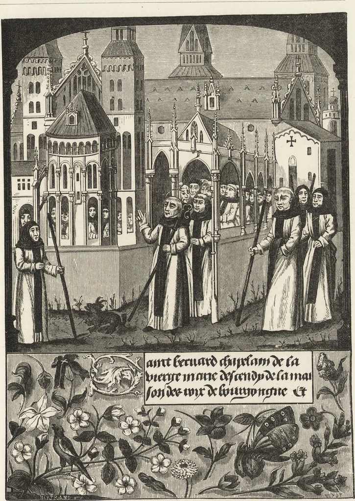 An illustration from Military and religious life in the Middle Ages and at the period of the Renaissance, 1870, leaf 412