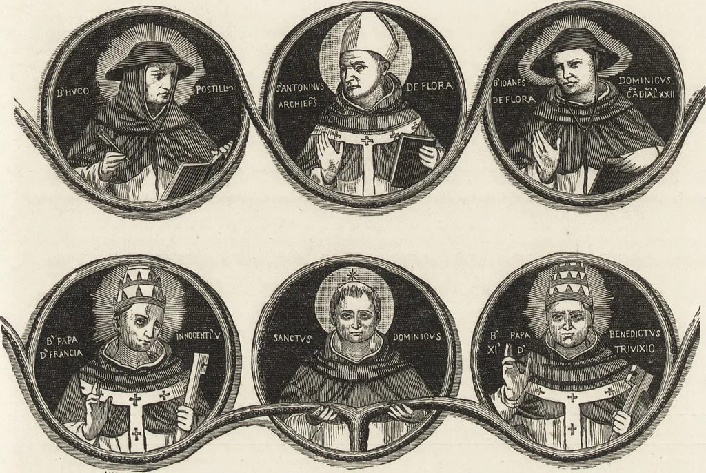 An illustration from Military and religious life in the Middle Ages and at the period of the Renaissance, 1870, leaf 416