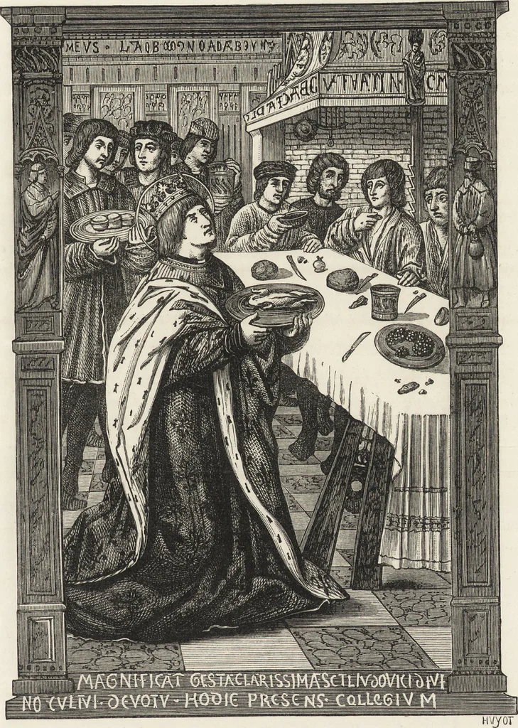 An illustration from Military and religious life in the Middle Ages and at the period of the Renaissance, 1870, leaf 446