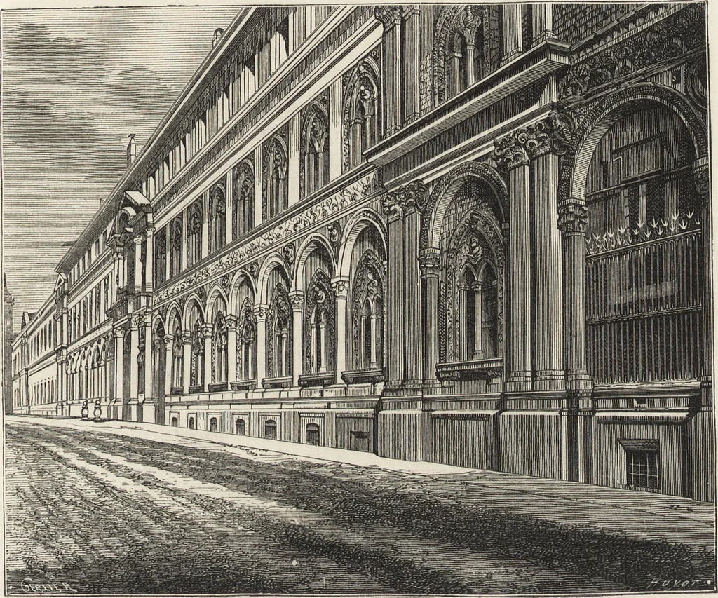 An illustration from Military and religious life in the Middle Ages and at the period of the Renaissance, 1870, leaf 452