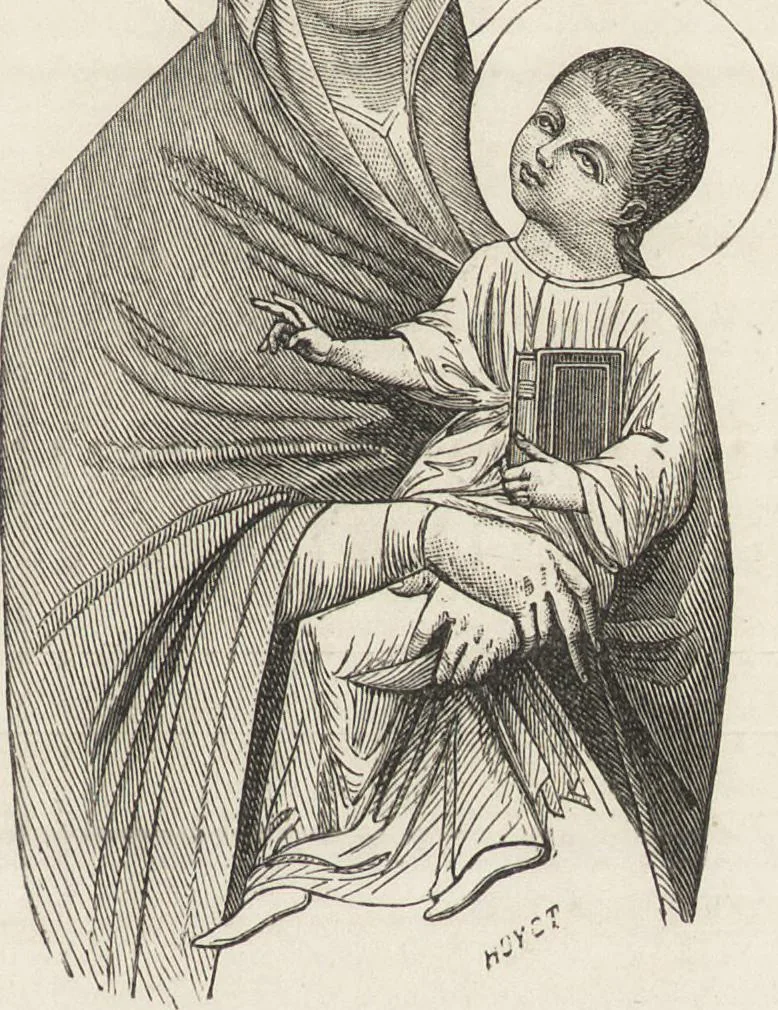 An illustration from Military and religious life in the Middle Ages and at the period of the Renaissance, 1870, leaf 466