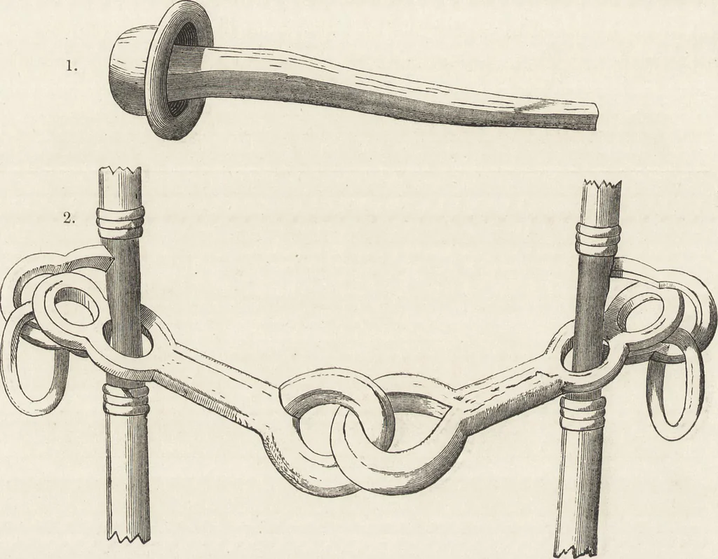 An illustration from Military and religious life in the Middle Ages and at the period of the Renaissance, 1870, leaf 475
