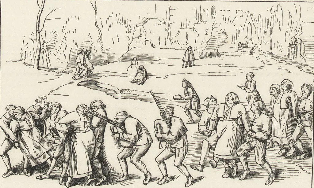 An illustration from Military and religious life in the Middle Ages and at the period of the Renaissance, 1870, leaf 491