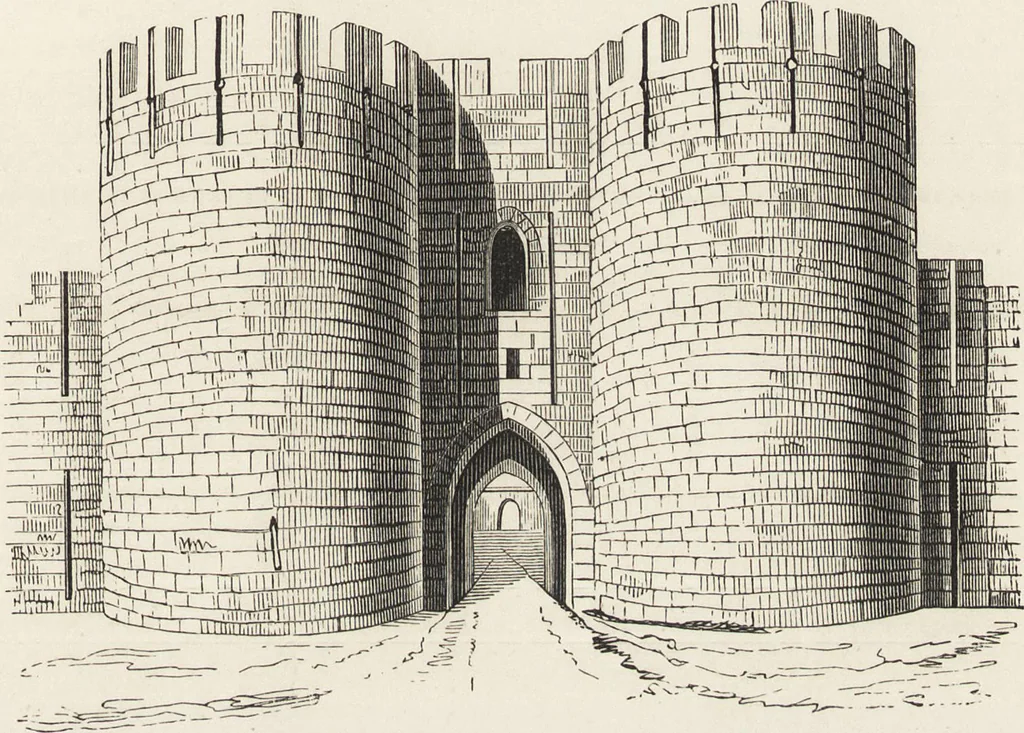 An illustration from Military and religious life in the Middle Ages and at the period of the Renaissance, 1870, leaf 50