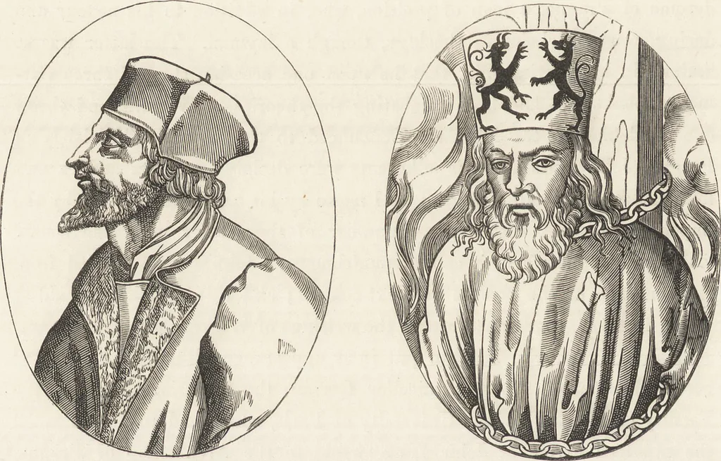 An illustration from Military and religious life in the Middle Ages and at the period of the Renaissance, 1870, leaf 519