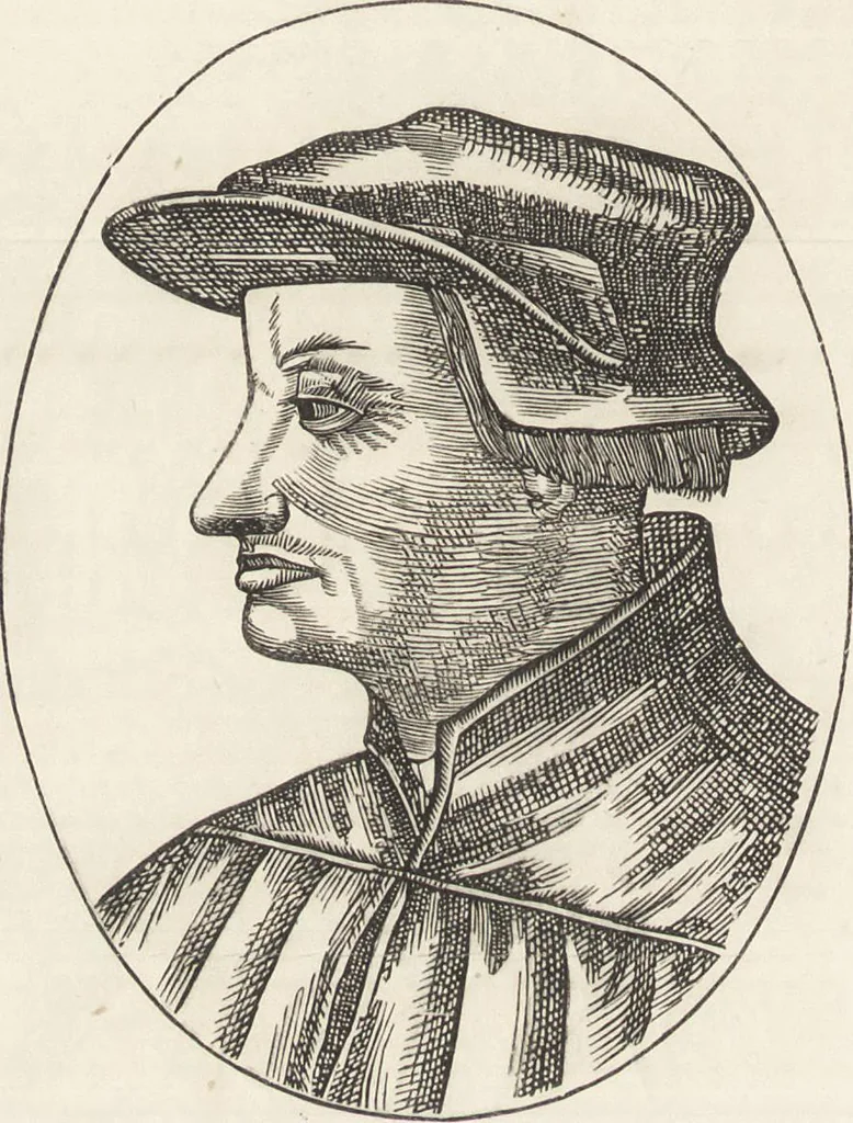 An illustration from Military and religious life in the Middle Ages and at the period of the Renaissance, 1870, leaf 525