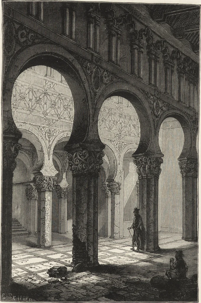 An illustration from Military and religious life in the Middle Ages and at the period of the Renaissance, 1870, leaf 543