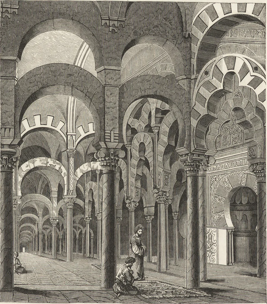 An illustration from Military and religious life in the Middle Ages and at the period of the Renaissance, 1870, leaf 545