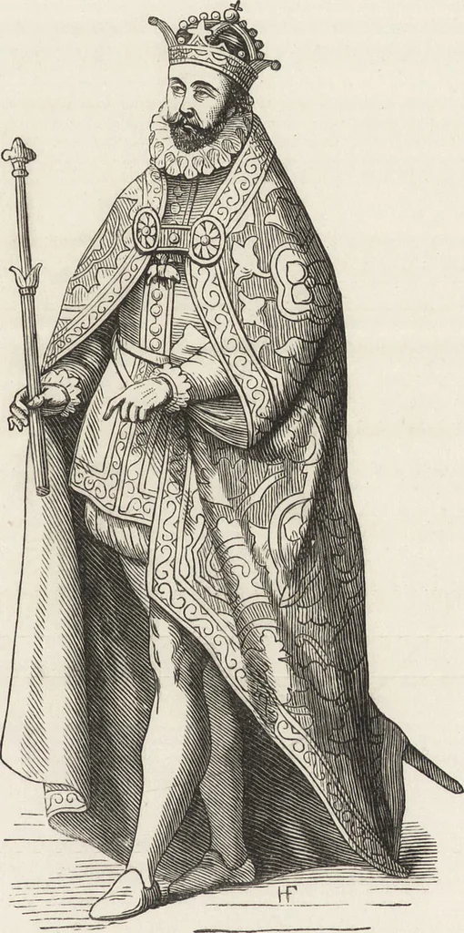 An illustration from Military and religious life in the Middle Ages and at the period of the Renaissance, 1870, leaf 552