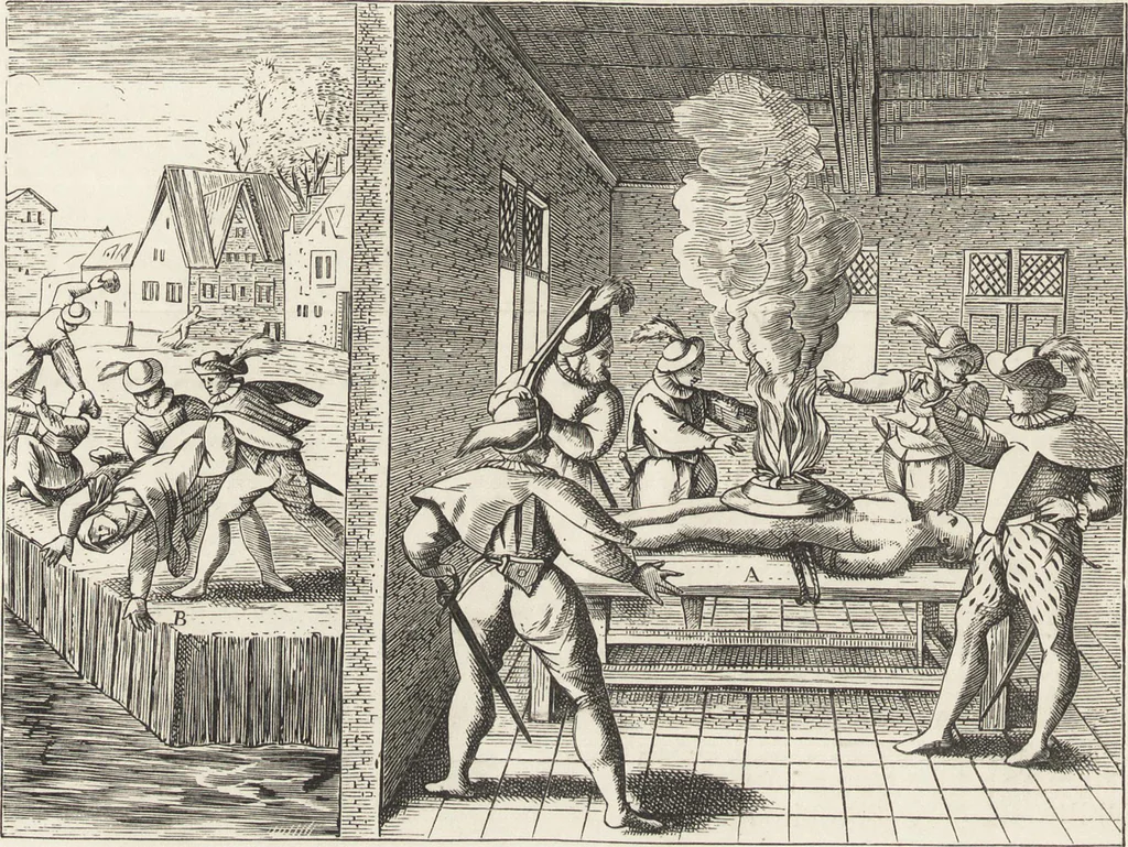 An illustration from Military and religious life in the Middle Ages and at the period of the Renaissance, 1870, leaf 553