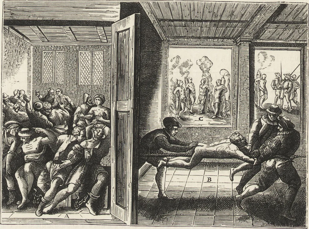 An illustration from Military and religious life in the Middle Ages and at the period of the Renaissance, 1870, leaf 555