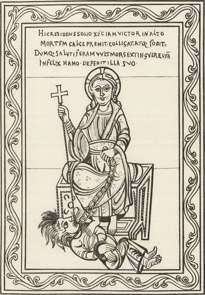 An illustration from Military and religious life in the Middle Ages and at the period of the Renaissance, 1870, leaf 562