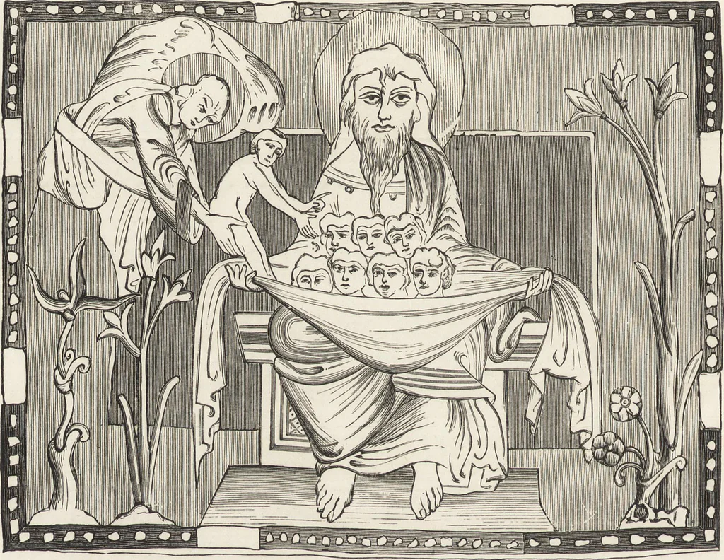 An illustration from Military and religious life in the Middle Ages and at the period of the Renaissance, 1870, leaf 563