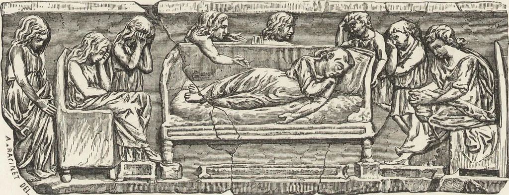 An illustration from Military and religious life in the Middle Ages and at the period of the Renaissance, 1870, leaf 565