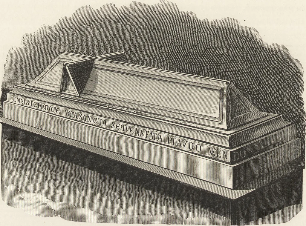 An illustration from Military and religious life in the Middle Ages and at the period of the Renaissance, 1870, leaf 579