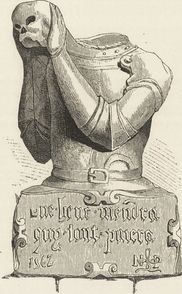 An illustration from Military and religious life in the Middle Ages and at the period of the Renaissance, 1870, leaf 584