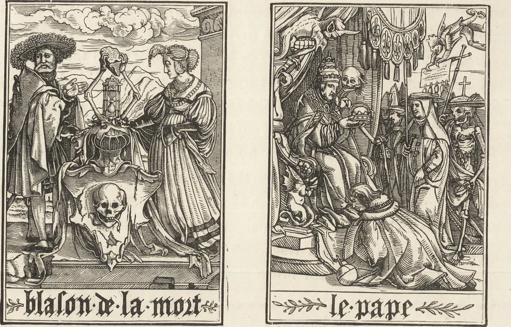 An illustration from Military and religious life in the Middle Ages and at the period of the Renaissance, 1870, leaf 597