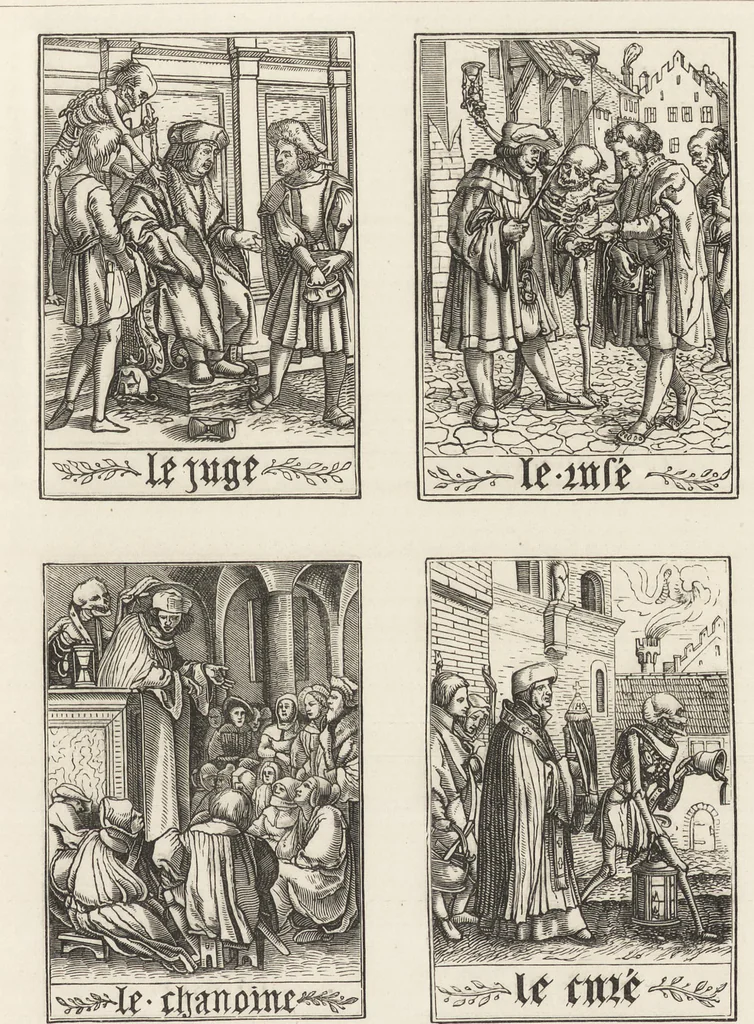 An illustration from Military and religious life in the Middle Ages and at the period of the Renaissance, 1870, leaf 598